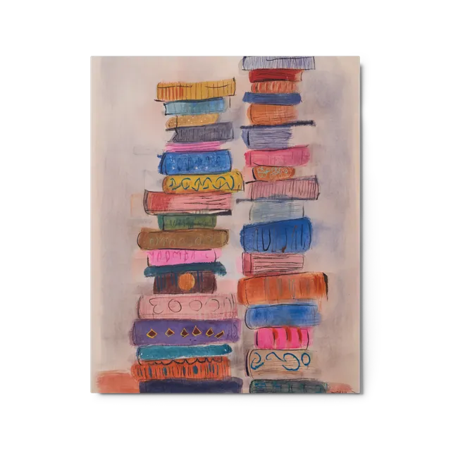 Stacked Stories | Art Print