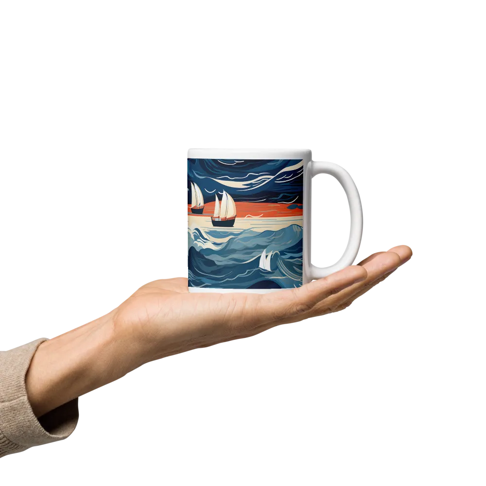 Ocean Whispers: A Voyage at Dusk