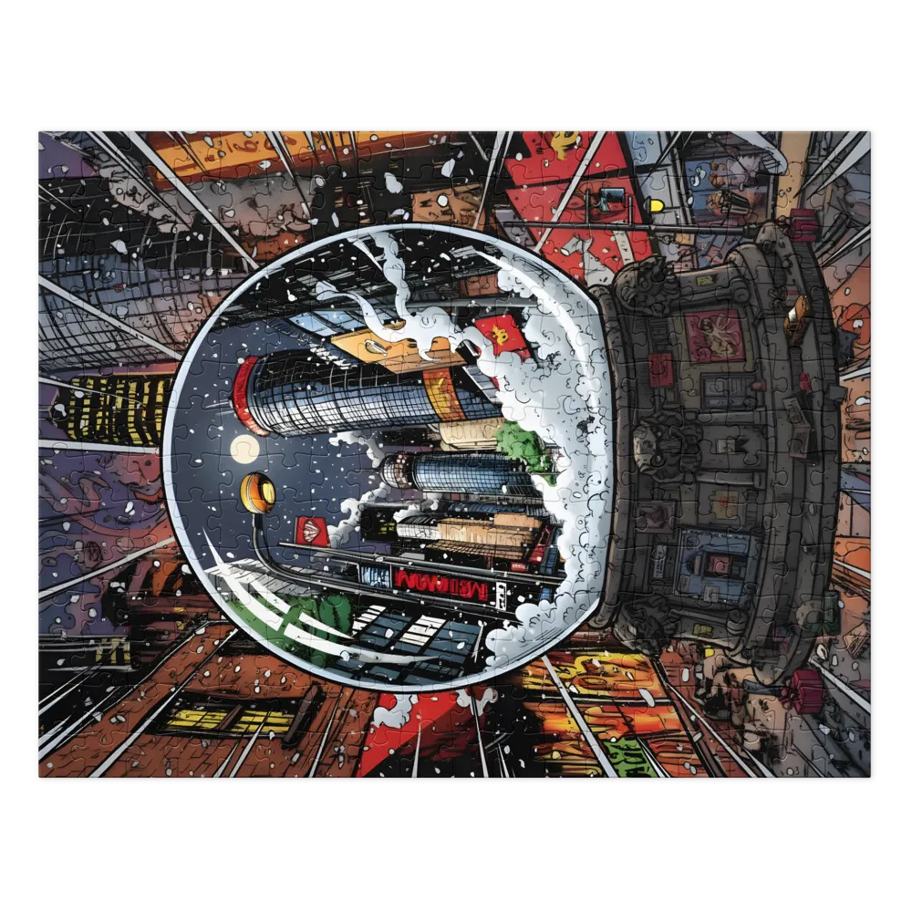 Snow Globe Metropolis | Jigsaw Puzzles