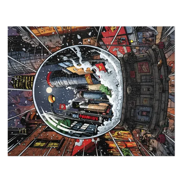 Snow Globe Metropolis | Jigsaw Puzzles