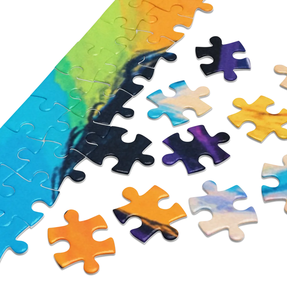 Chic in Color 
 Jigsaw Puzzle in Tin Box