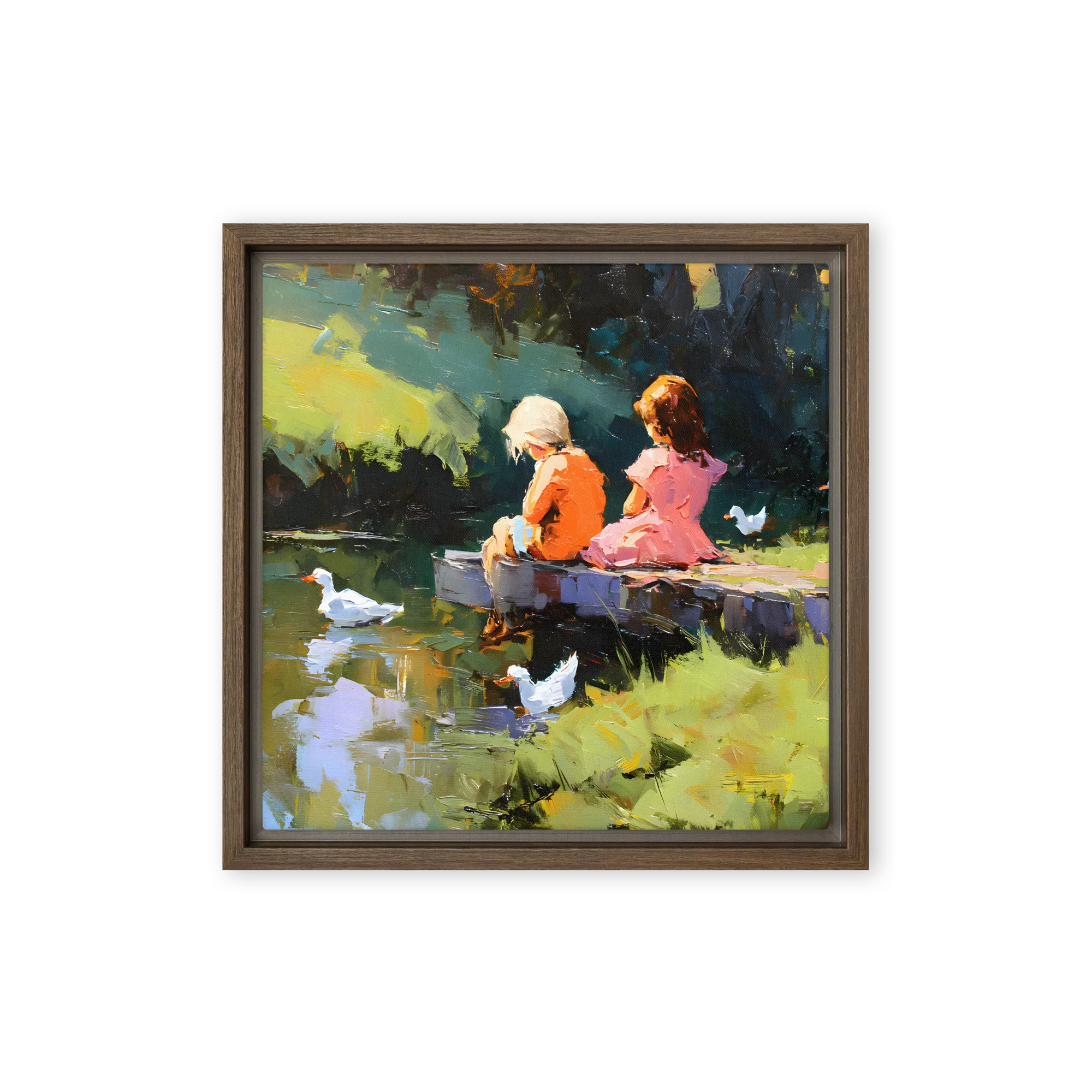 Impressionist Wall Art — Light, Caught Quickly