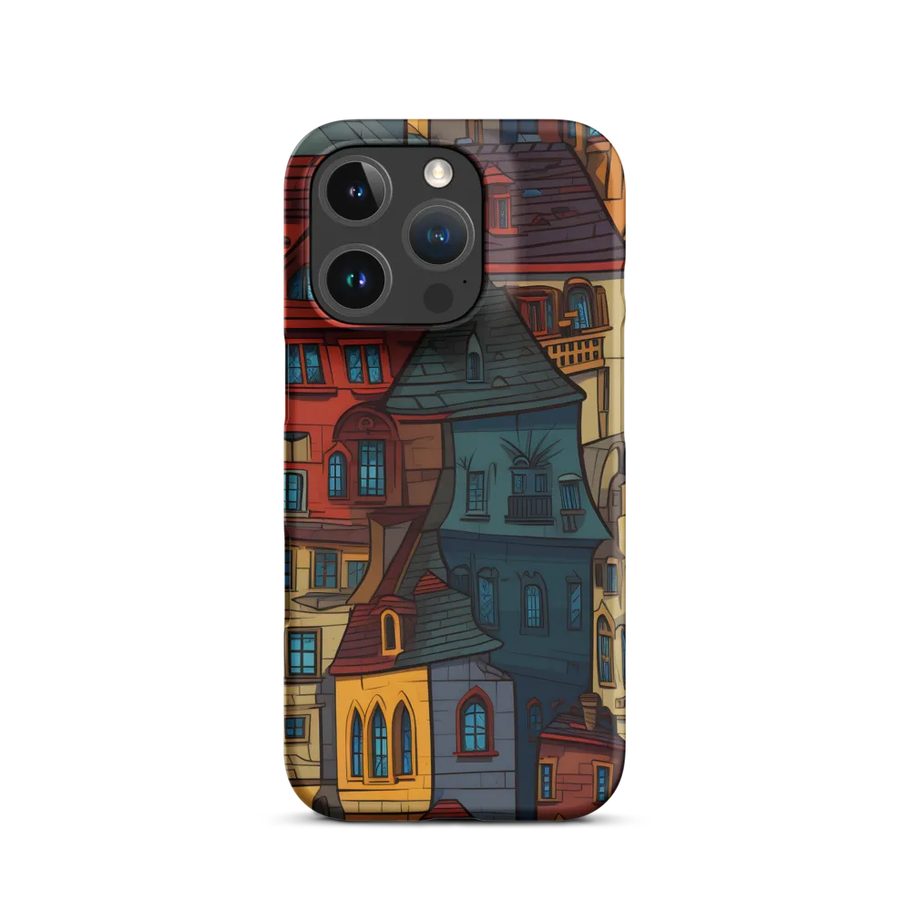 Colorful Cityscape Buildings | Phone Case