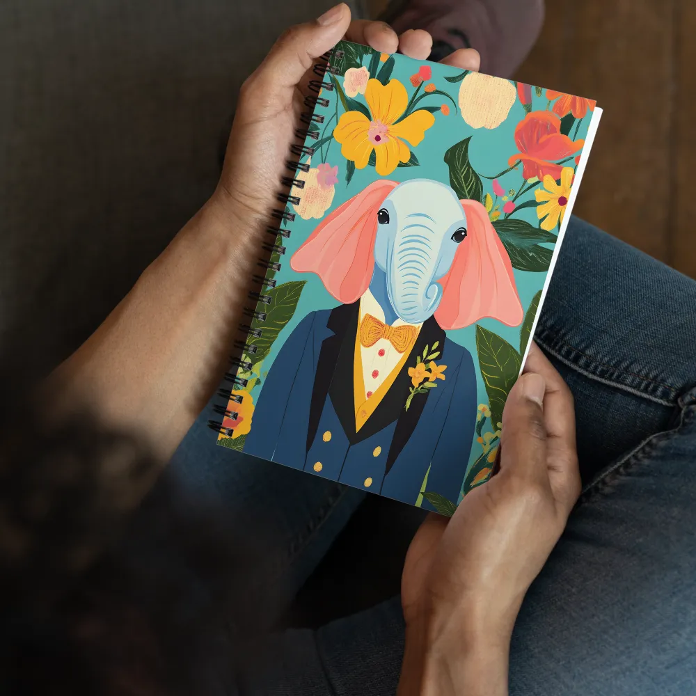 The Dapper Elephant 
 Spiral Notebook | 140 pages