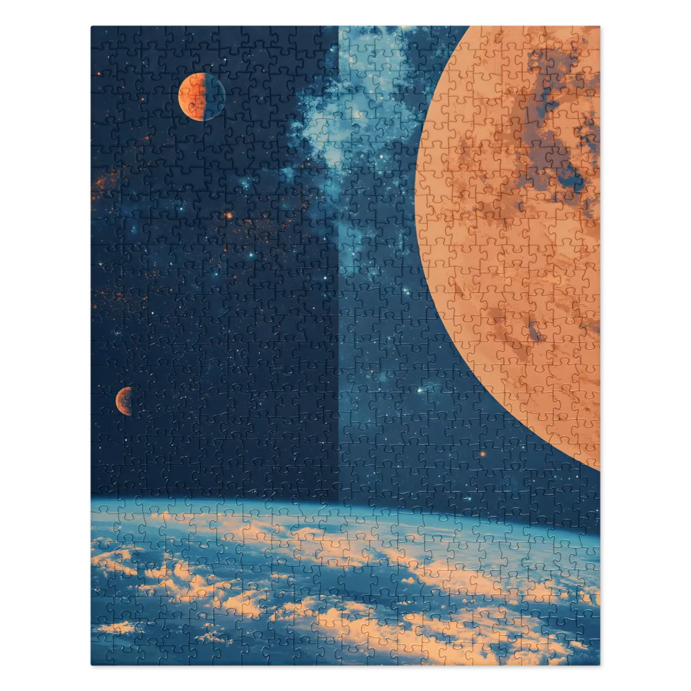 Interstellar Divide 
 Jigsaw Puzzle in Tin Box