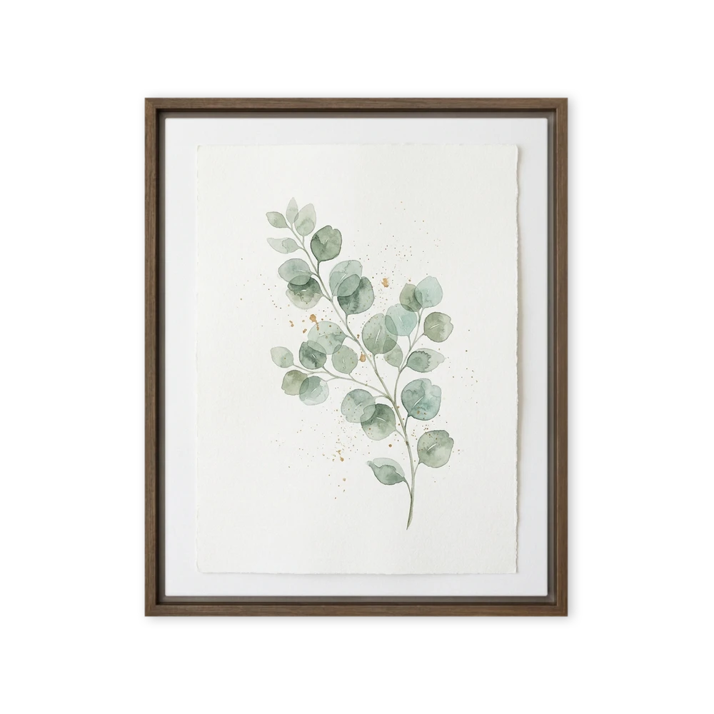 Sage Eucalyptus Branch | Art Print