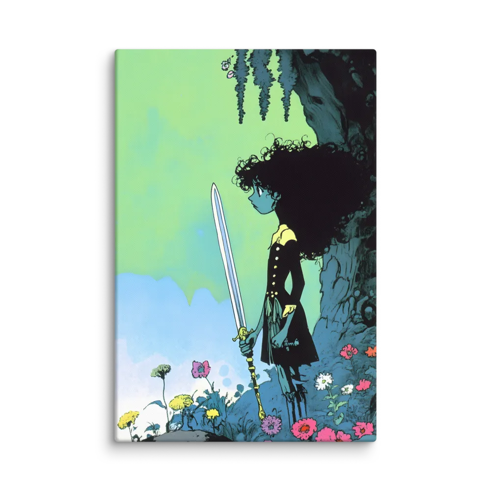 The Swordswoman's Garden 
 Canvas | 32″x 48″