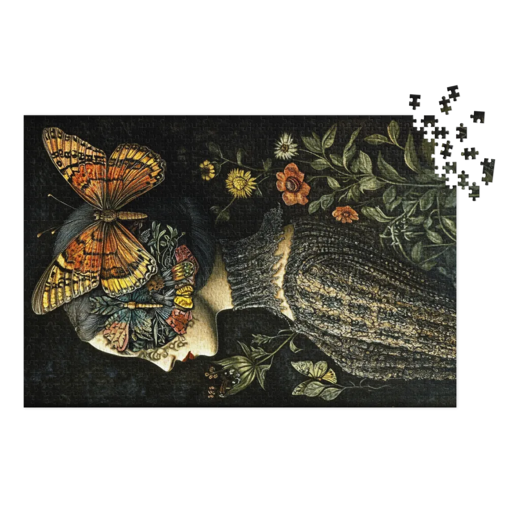 Woman with Butterfly Mask