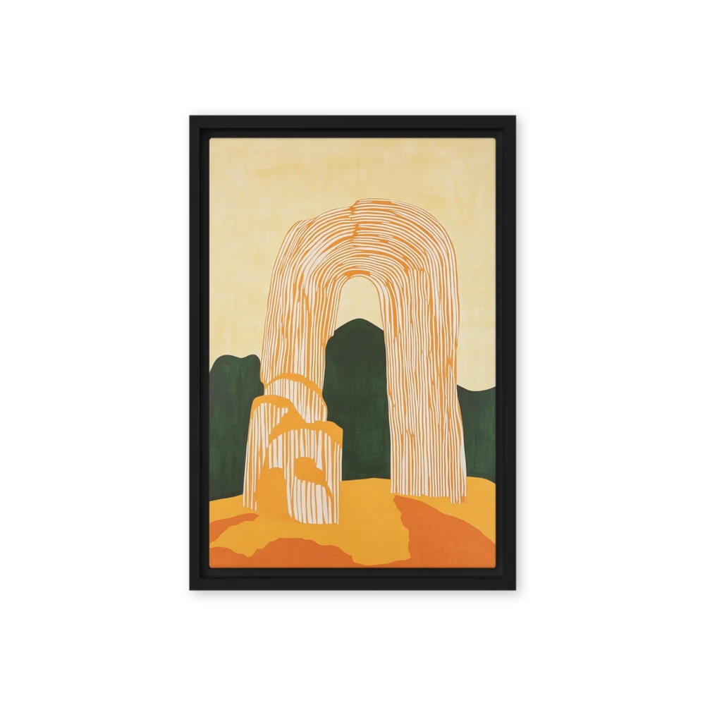 Desert Arch Landscape | Art Print