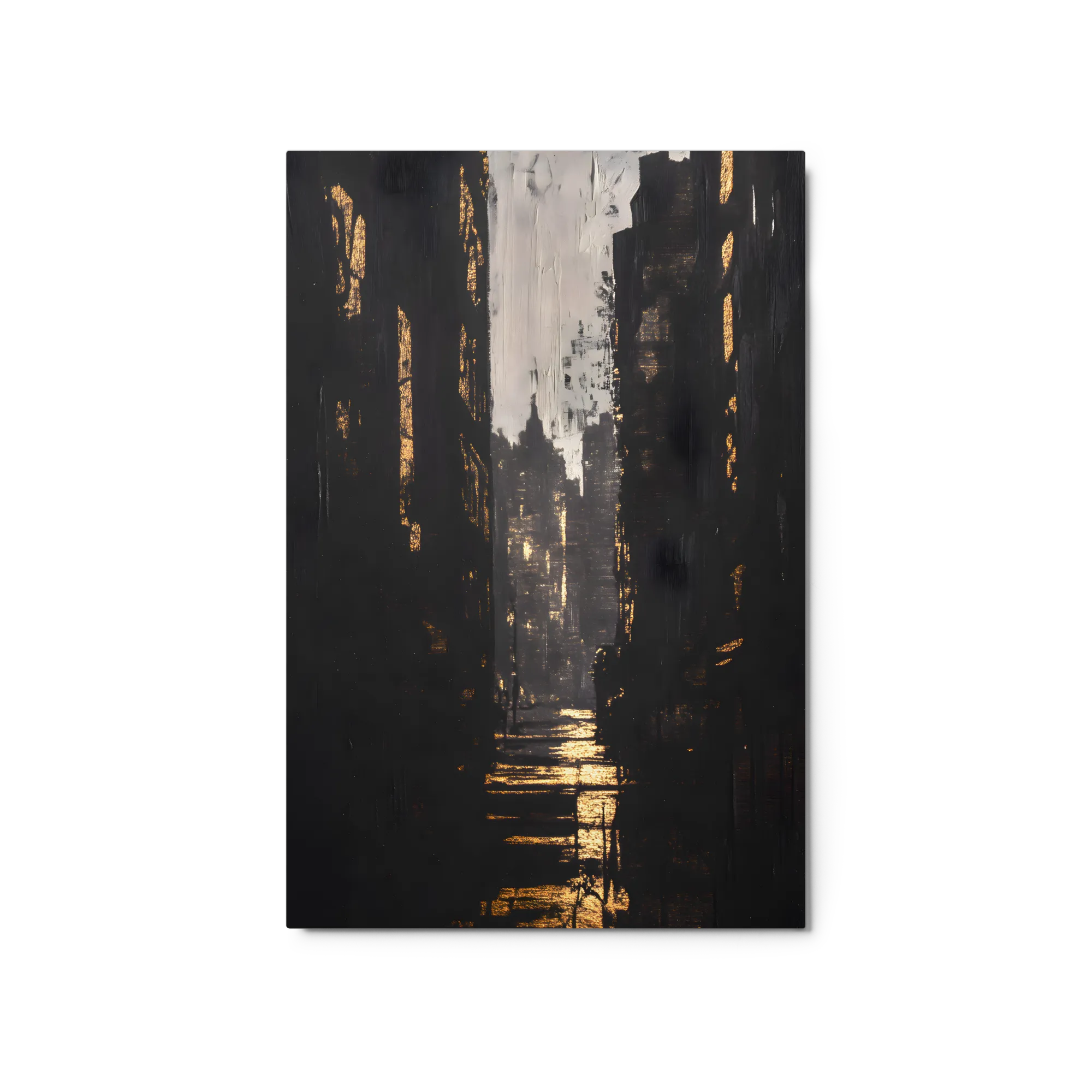 Golden City Night 
 Canvas | 20″x 30″