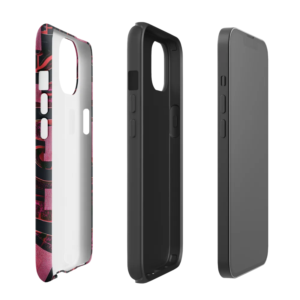 Infrared Suburban Grid | Phone Case