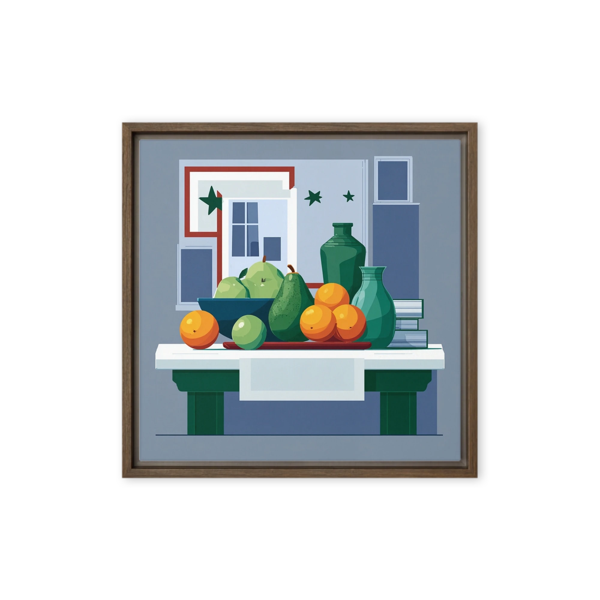 Modern Fruit Still Life | Art Print