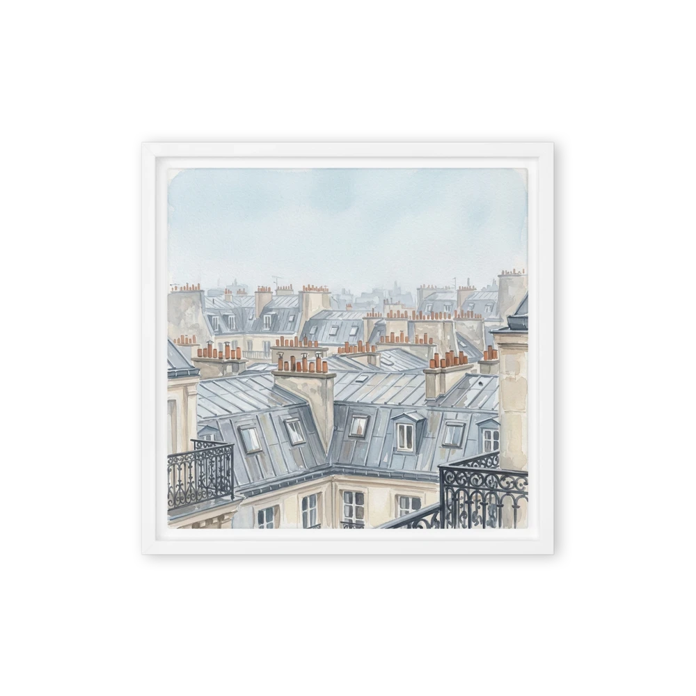Parisian Rooftops | Art Print