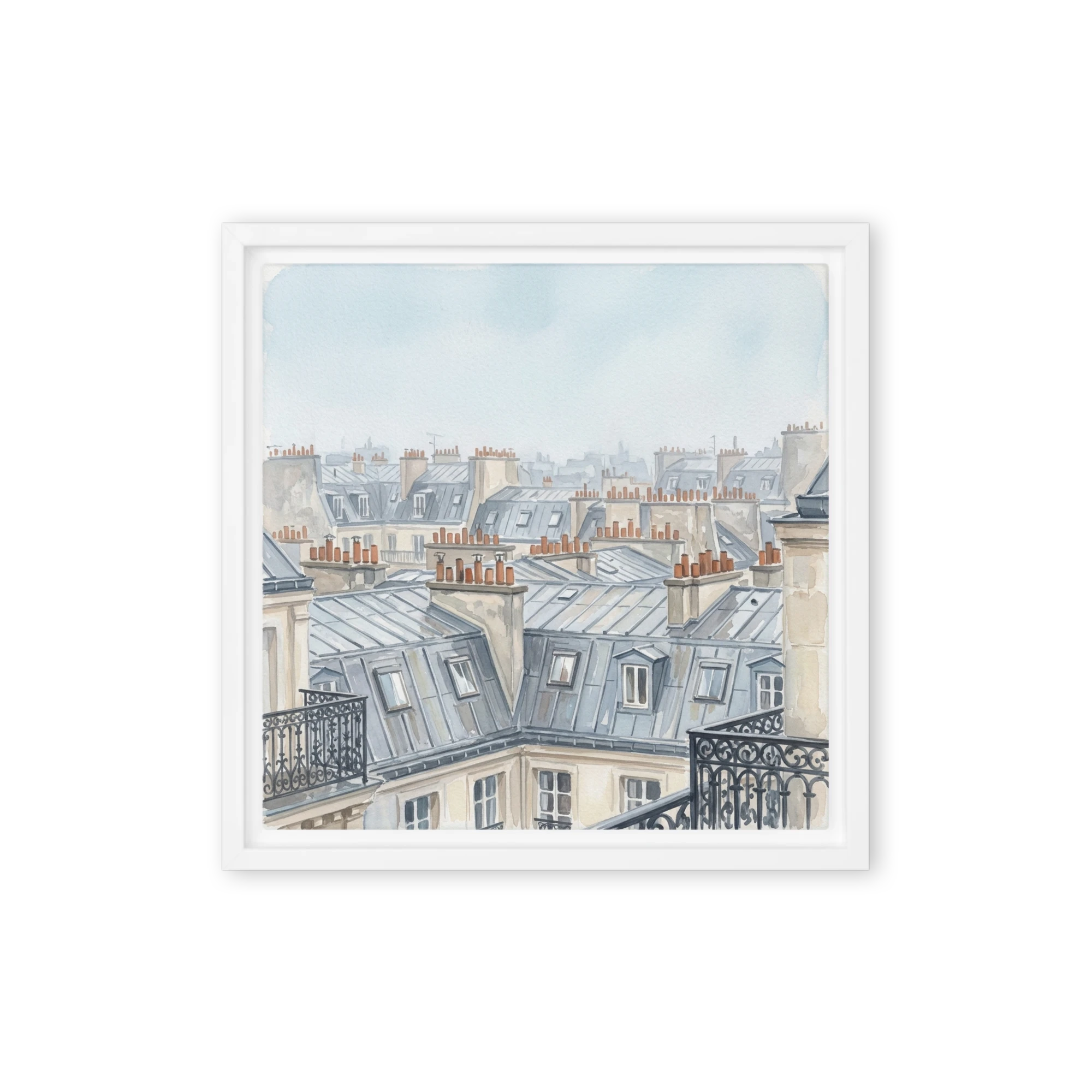Parisian Rooftops | Art Print