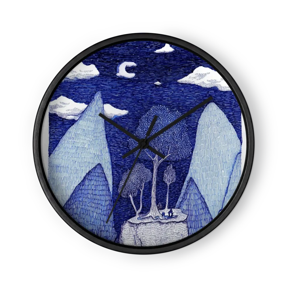 Midnight Peak Sanctuary | Wall Clock