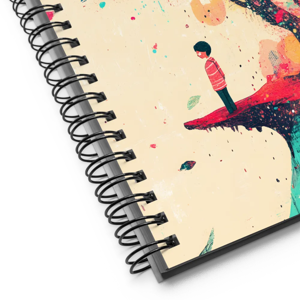 Whimsical Tree of Colors 
 Spiral Notebook | 140 pages