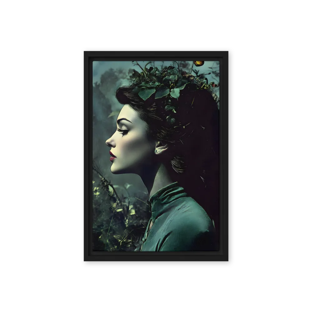 Enchanted Botanical Profile 
 Canvas | 32″x 48″