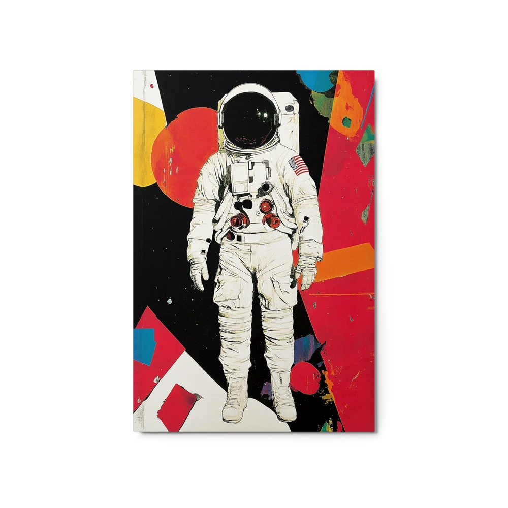 Retro Cosmic Journey | Art Print