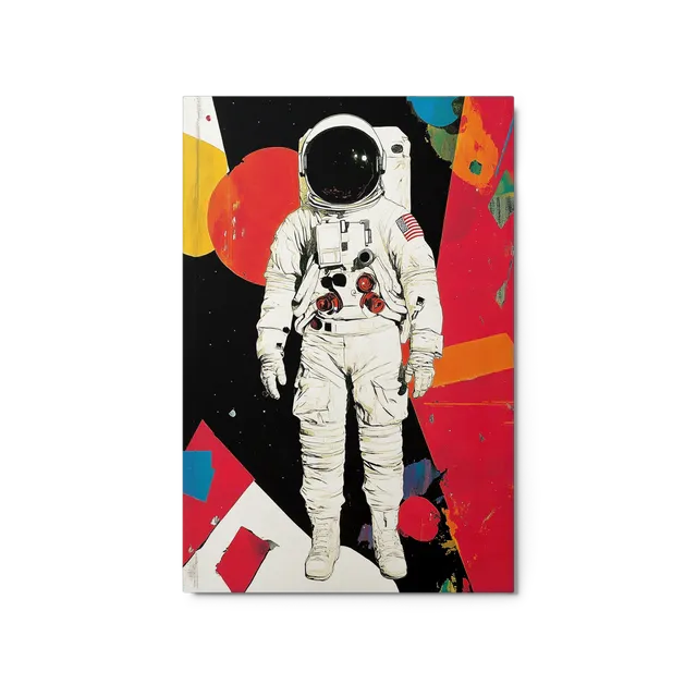 Retro Cosmic Journey | Art Print