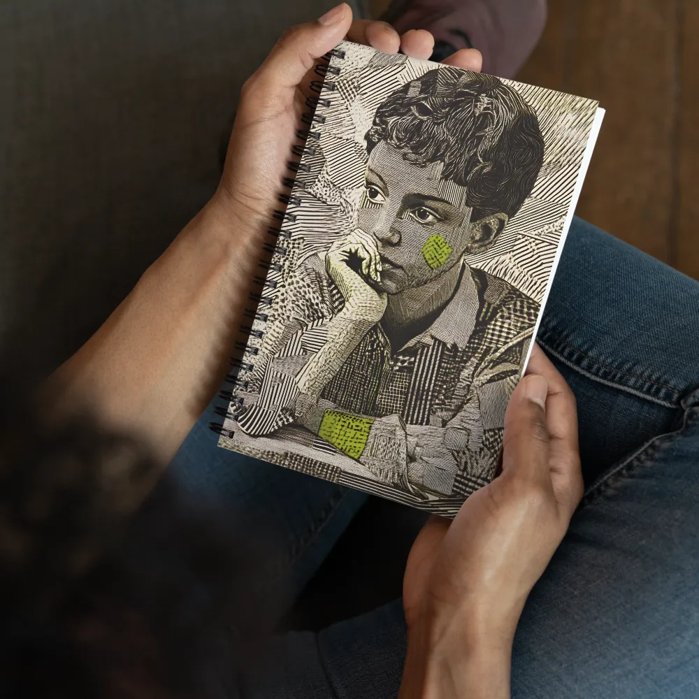 The Patched Gaze 
 Spiral Notebook | 140 pages