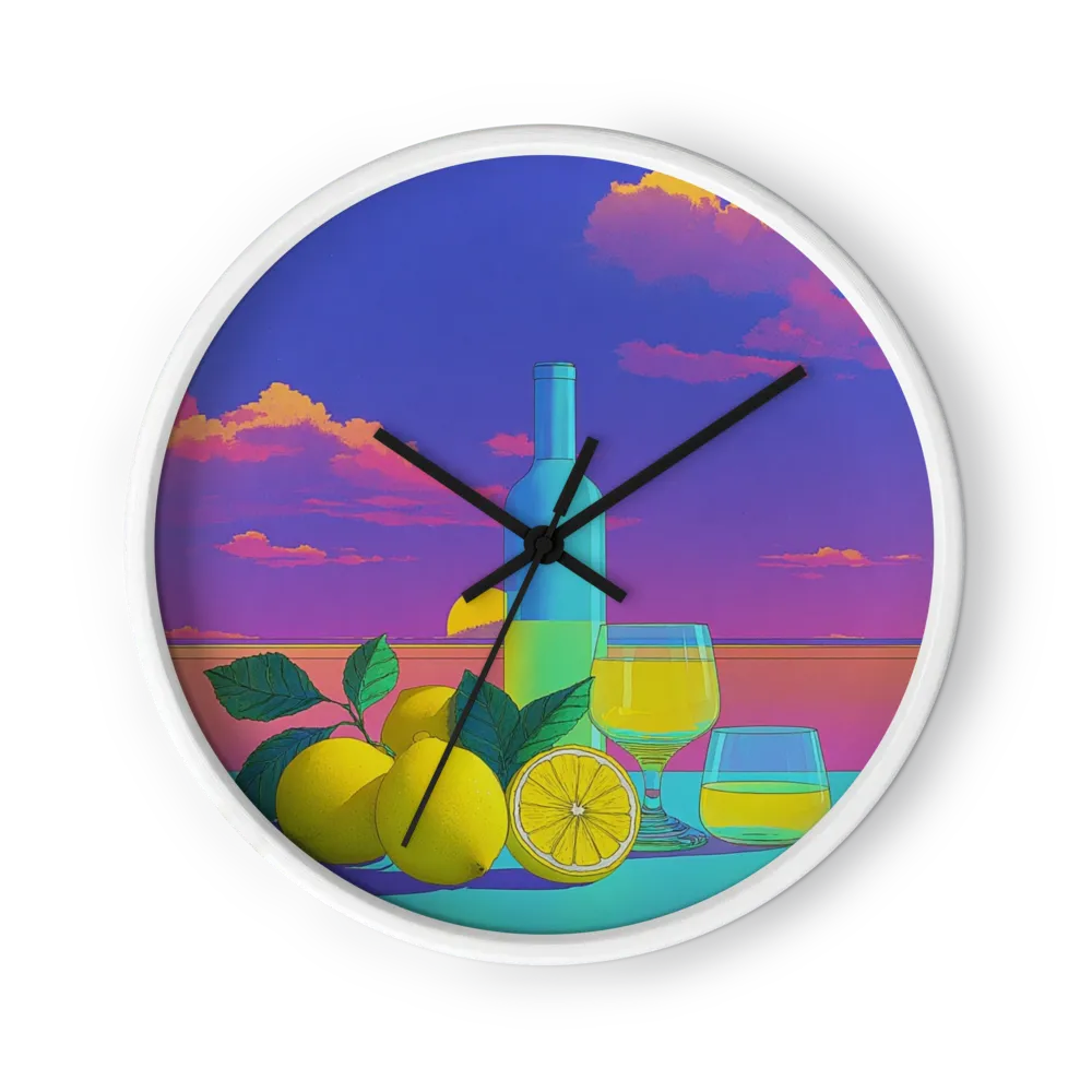 Twilight Limoncello | Wall Clock