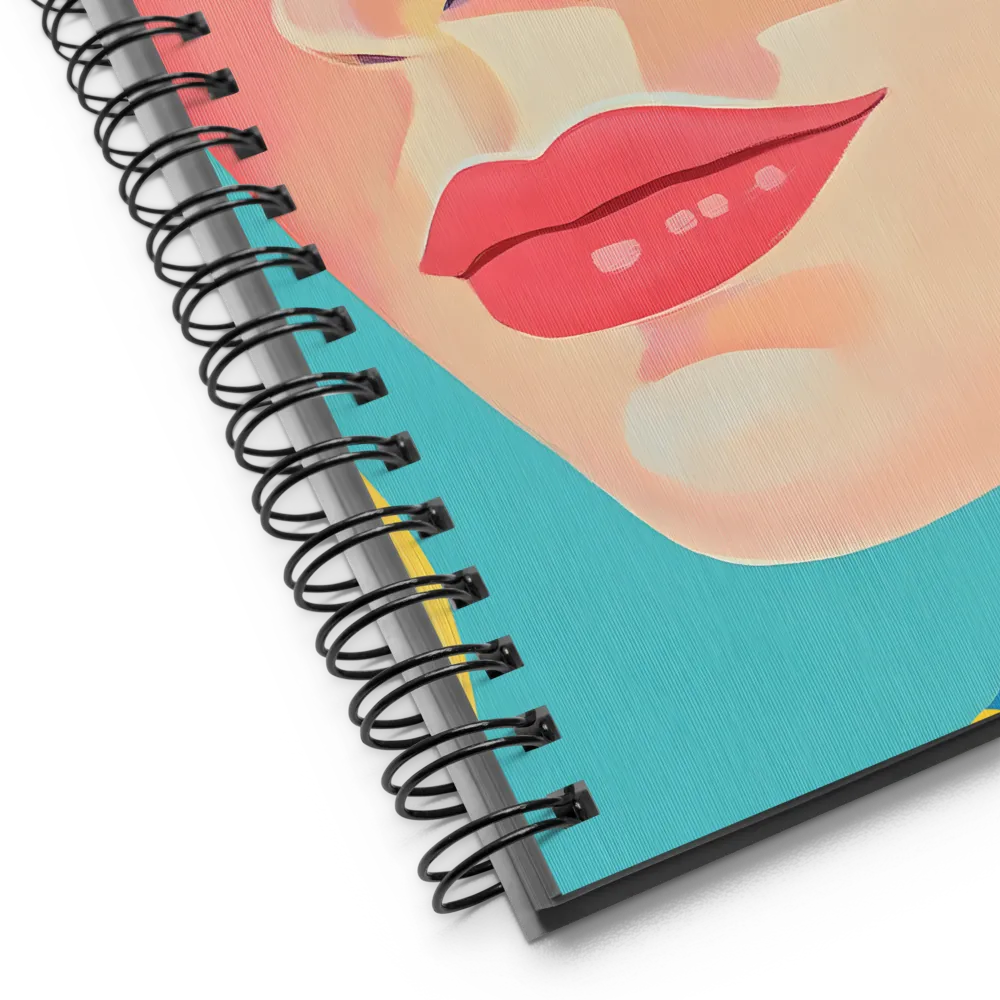 Vivid Gaze 
 Spiral Notebook | 140 pages