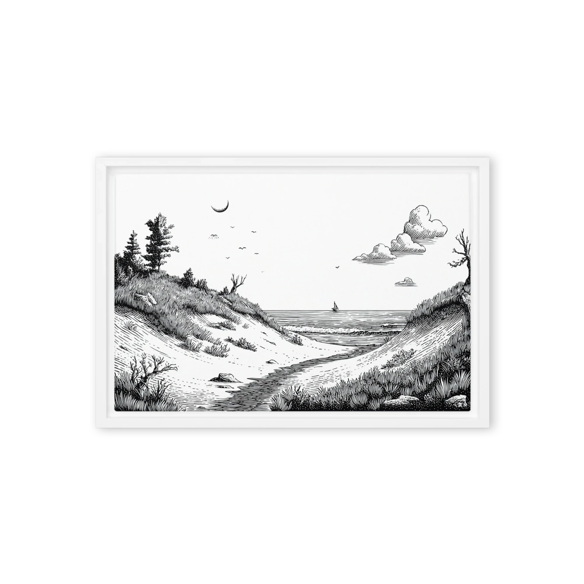 Ink Wall Art with Old-World Soul — Crosshatch & Stipple