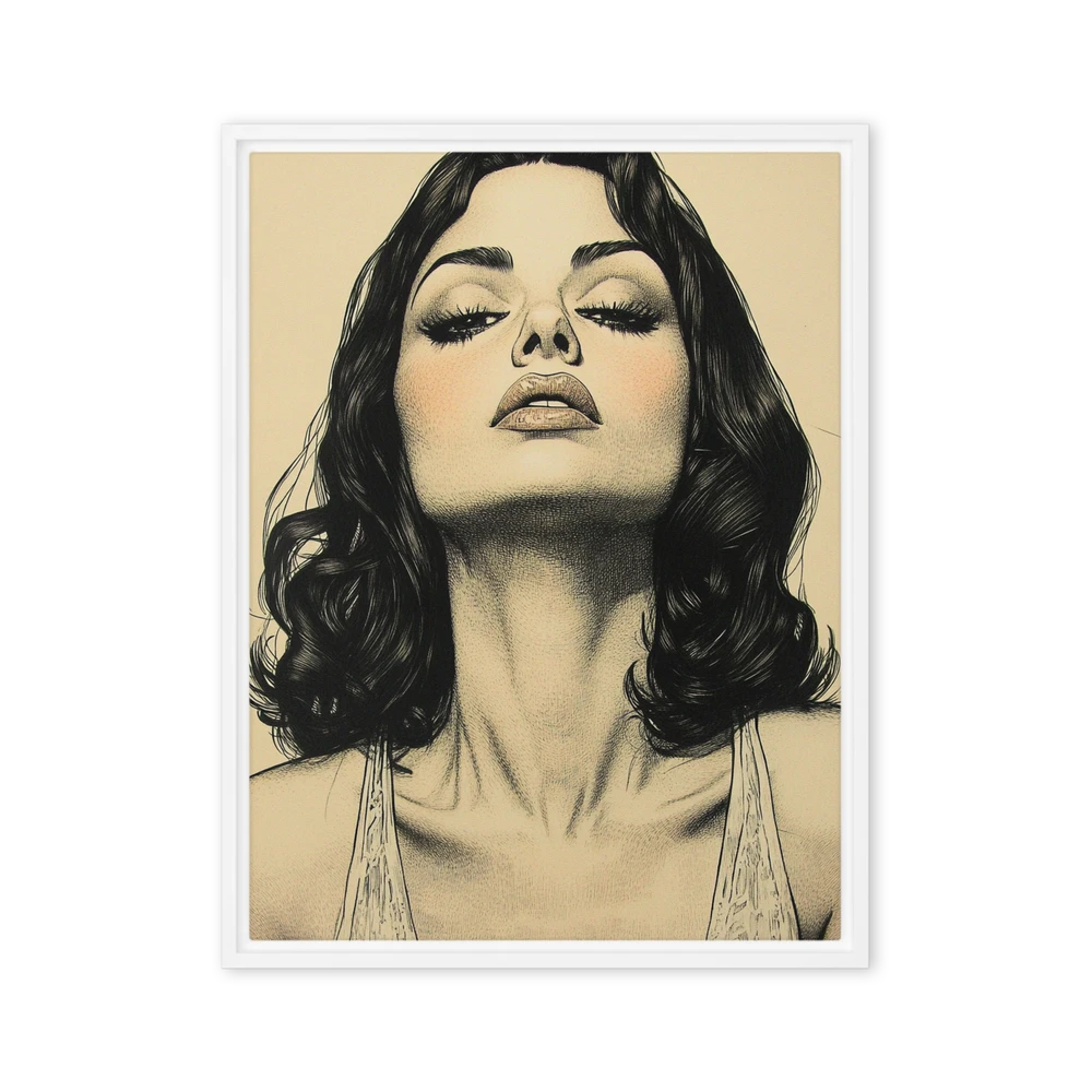 Hypnotic Gaze Portrait | Art Print
