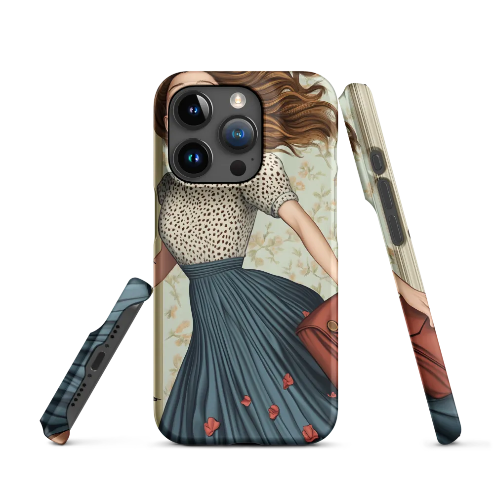 Running Girl with Butterflies | Phone Case