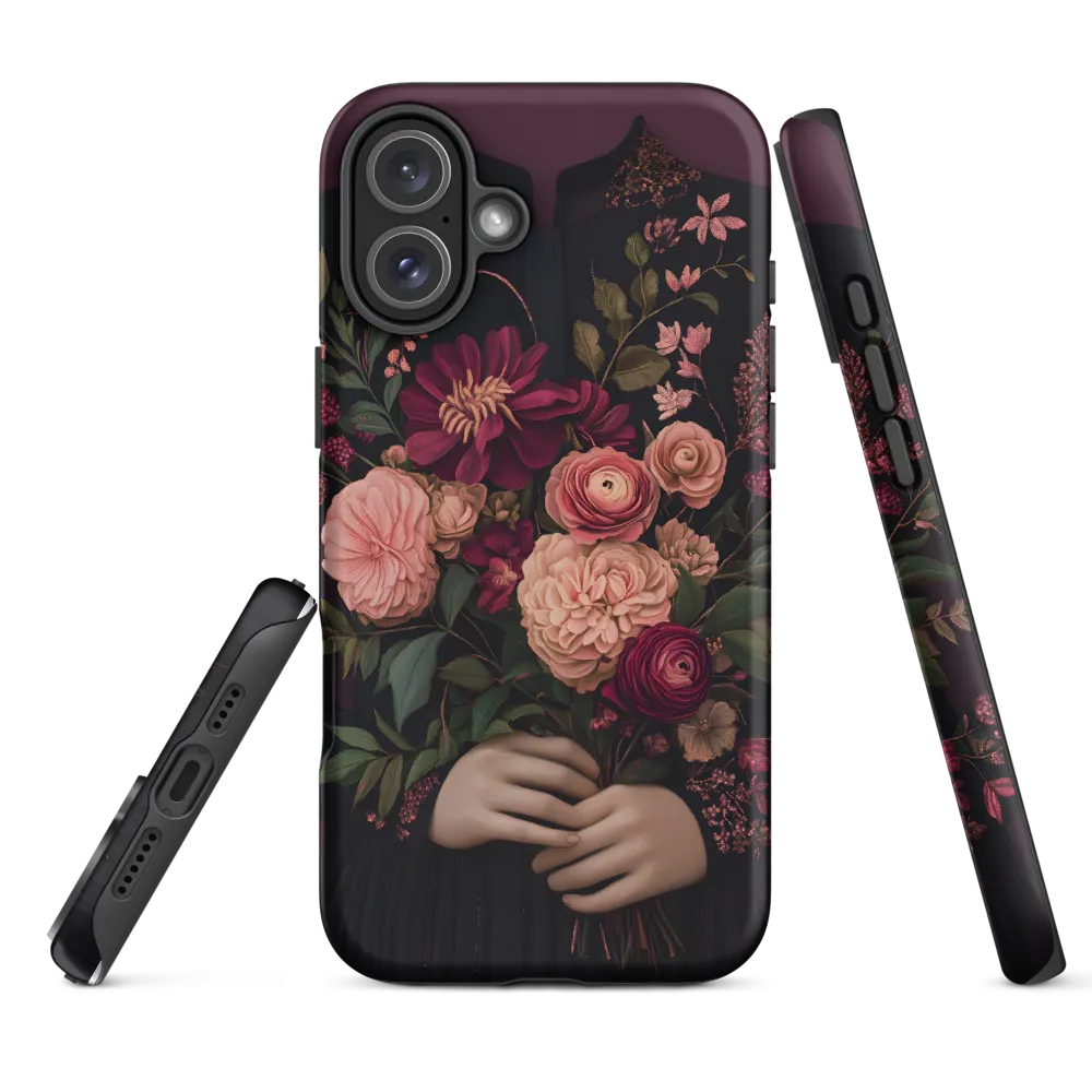 Embroidered Floral Bouquet | Phone Case