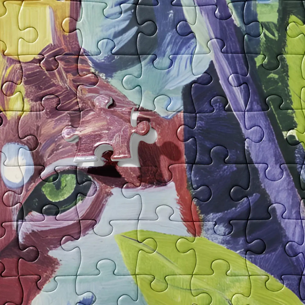Wild Fox Portrait 
 Jigsaw Puzzle