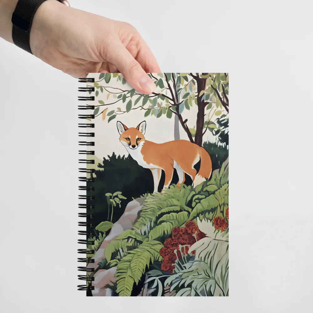 Forest Fox 
 Spiral Notebook | 140 pages