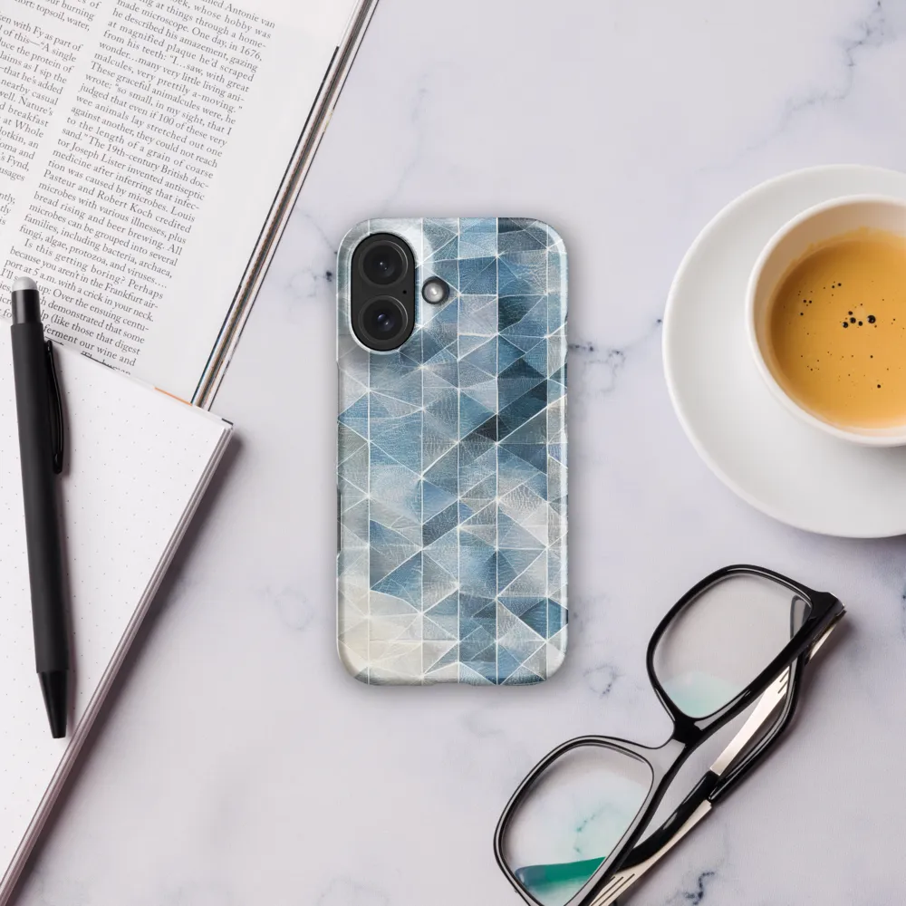 Blue Gradient Tessellation 
 iPhone 15 Pro Max | Tough Case