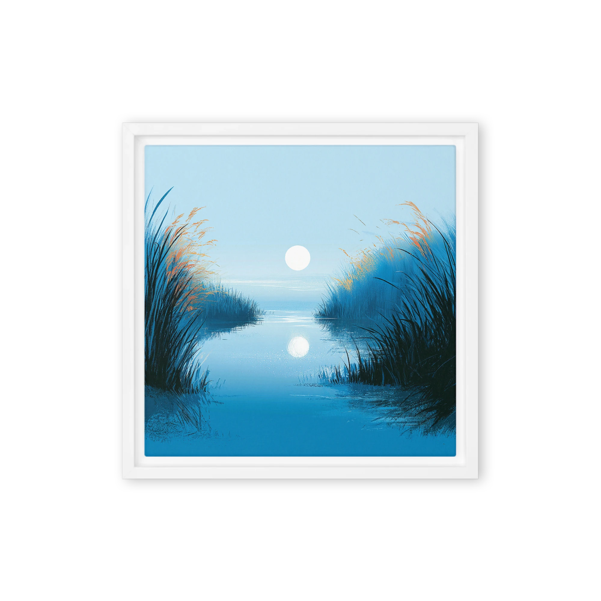 Moonlight over the Reeds