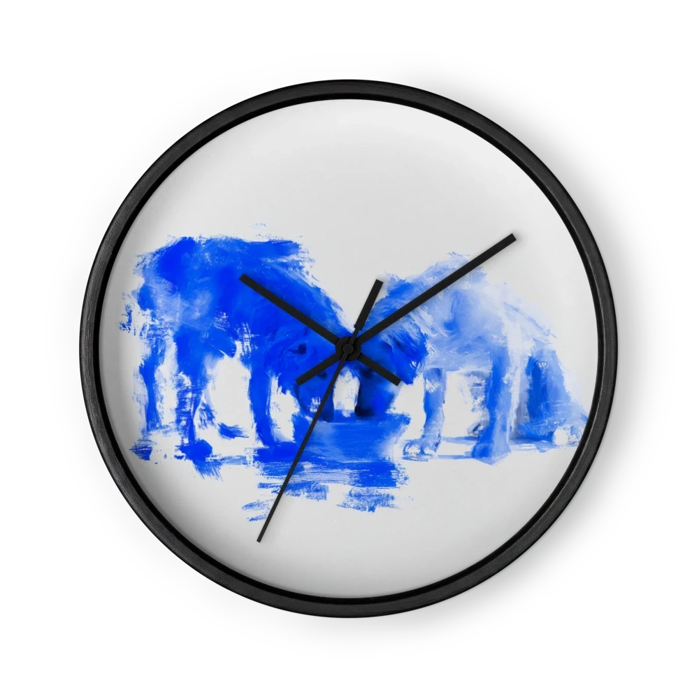 Dry Brush Blue On White — Scraped And Dragged Paint