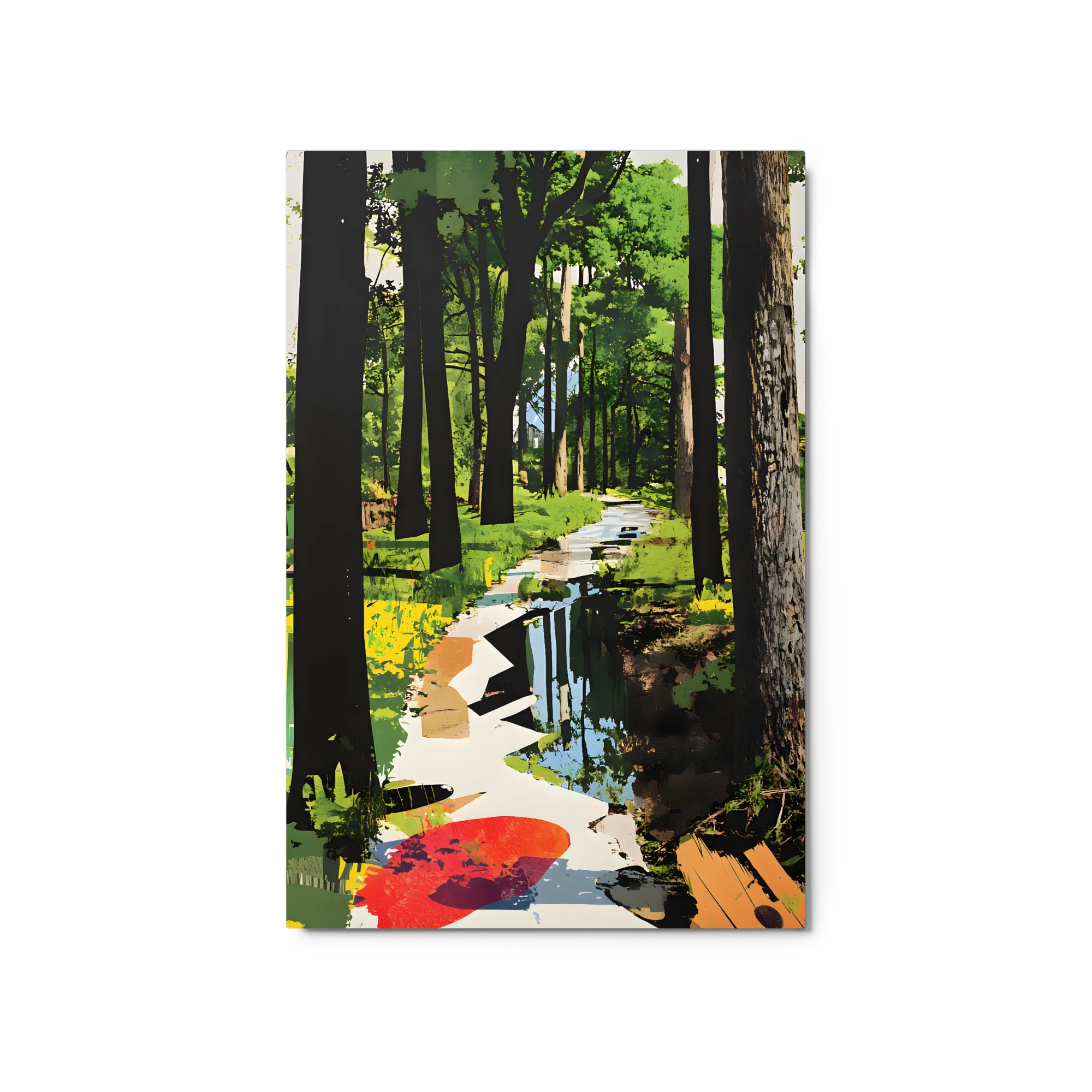 Abstract Forest Path