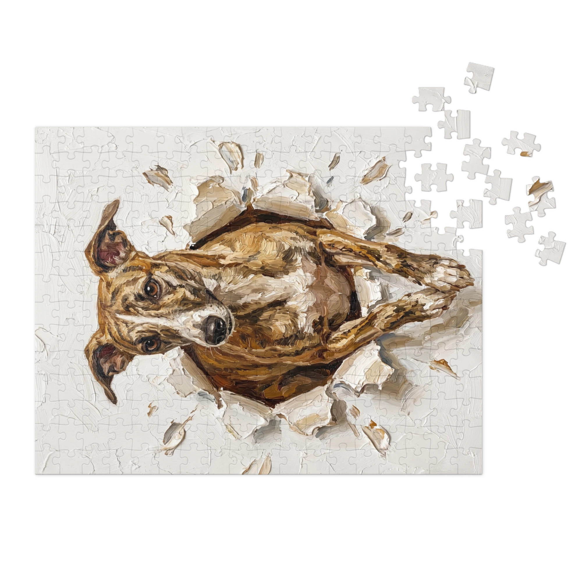 Pet Portrait Puzzle — Impasto