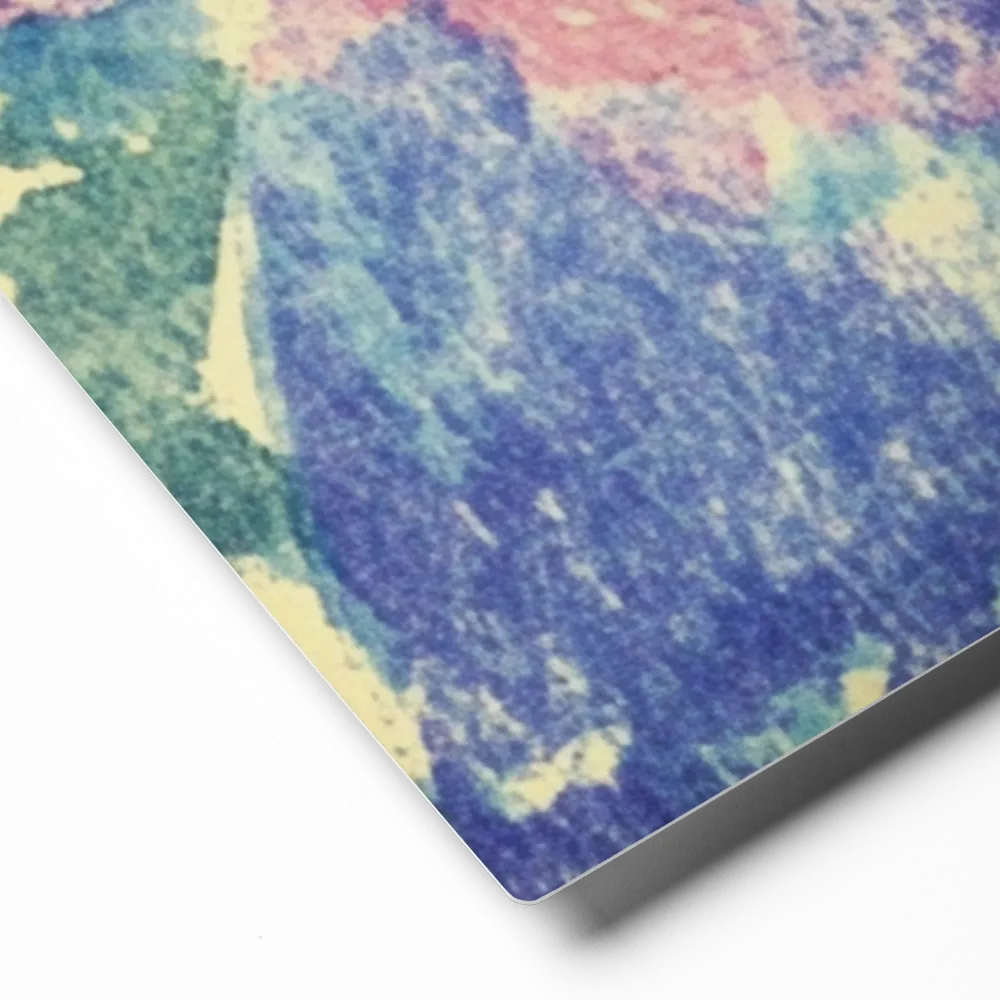 Cosmic Rhythm 
 Canvas with Brown Frame