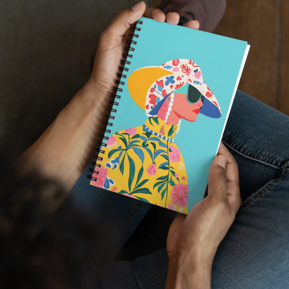 Tropical Confidence: A Fashion Portrait