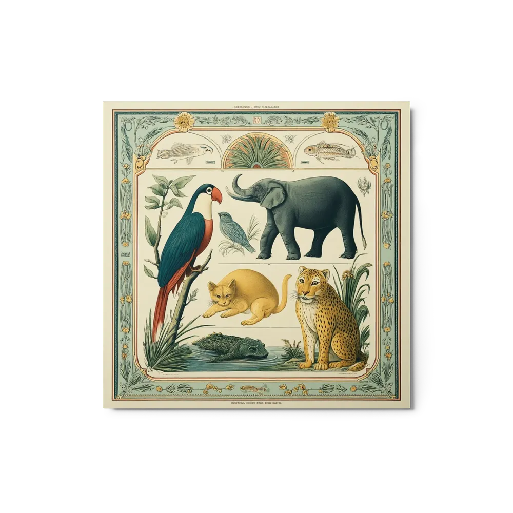 Vintage Zoological Plate | Art Print
