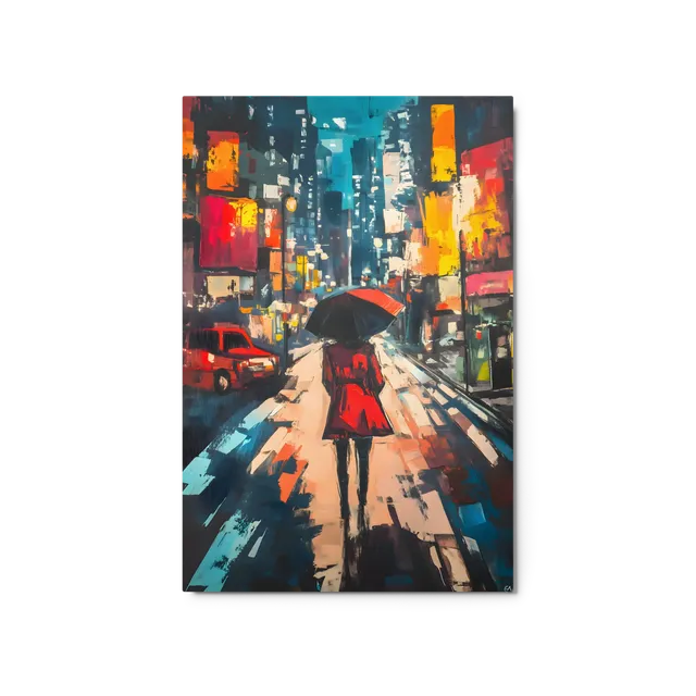 Urban Rain Reflections | Art Print