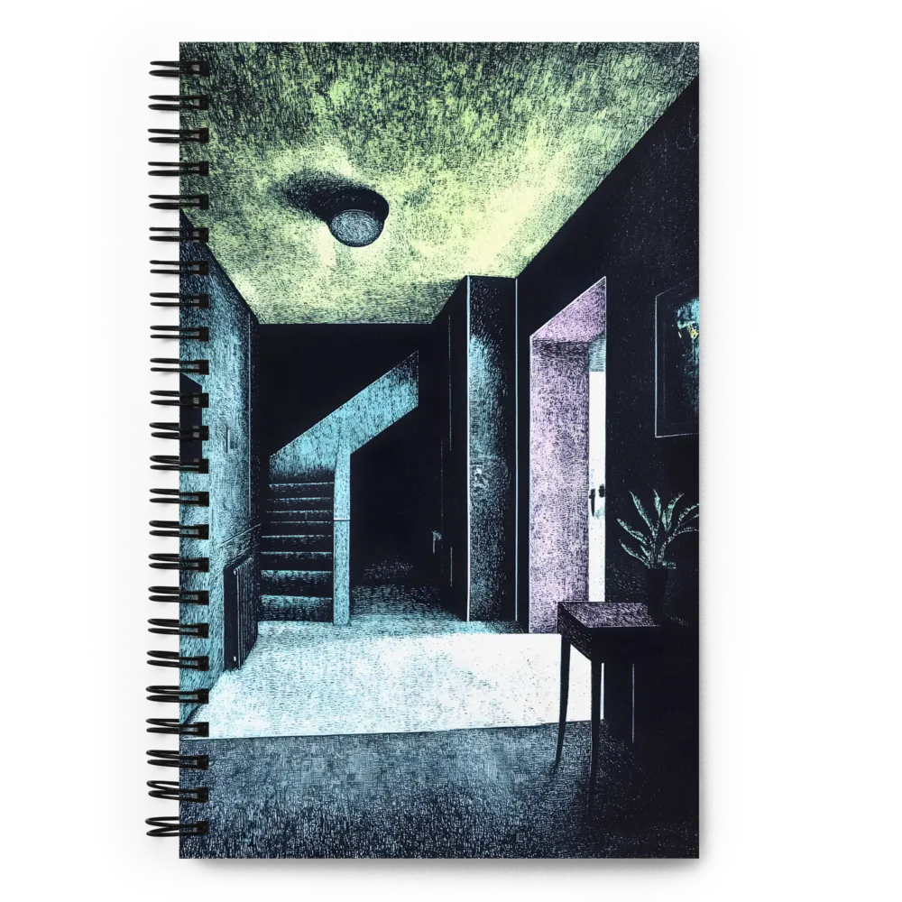 Labyrinthine Ascent 
 Spiral Notebook | 140 pages