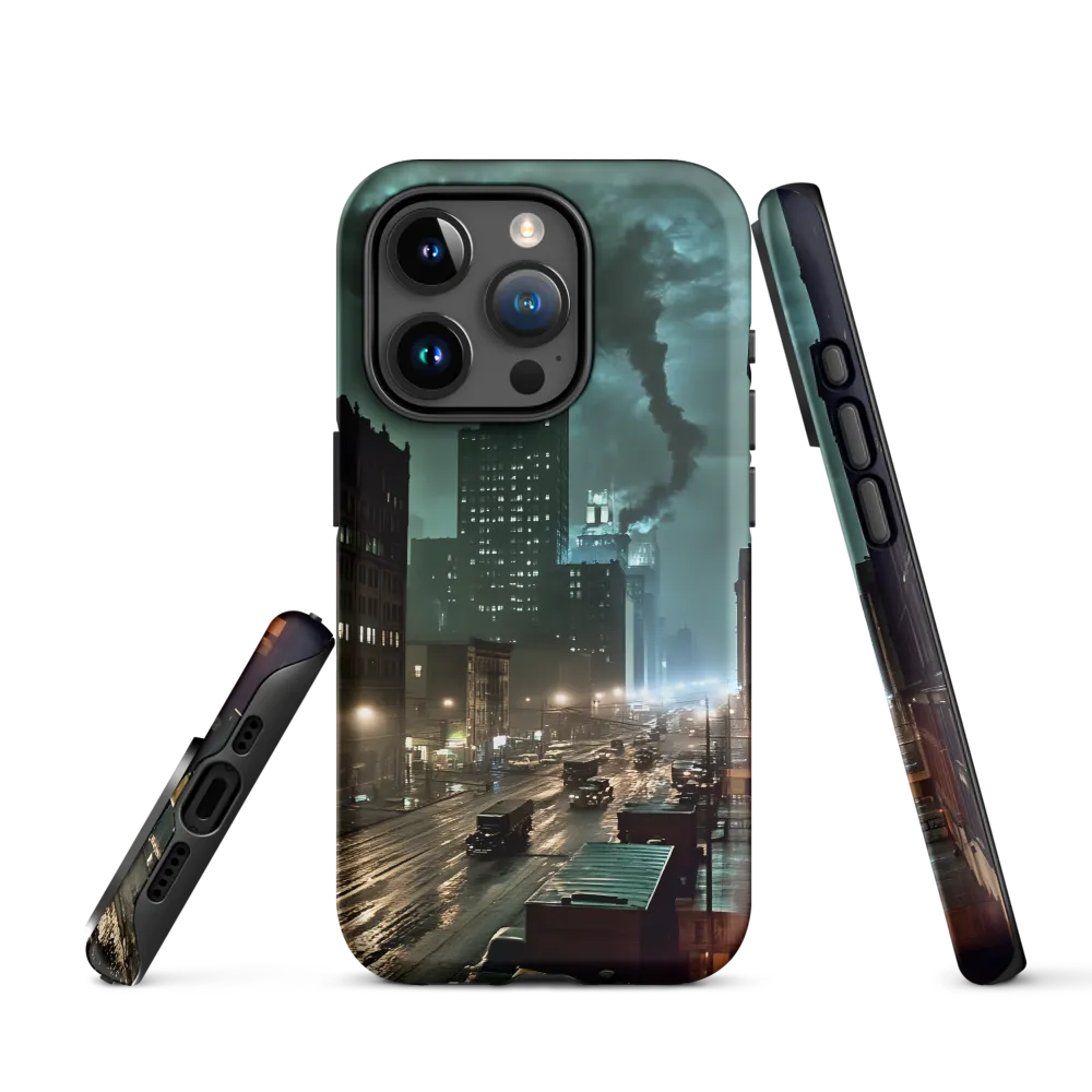 Surreal Cityscape at Night | Phone Case