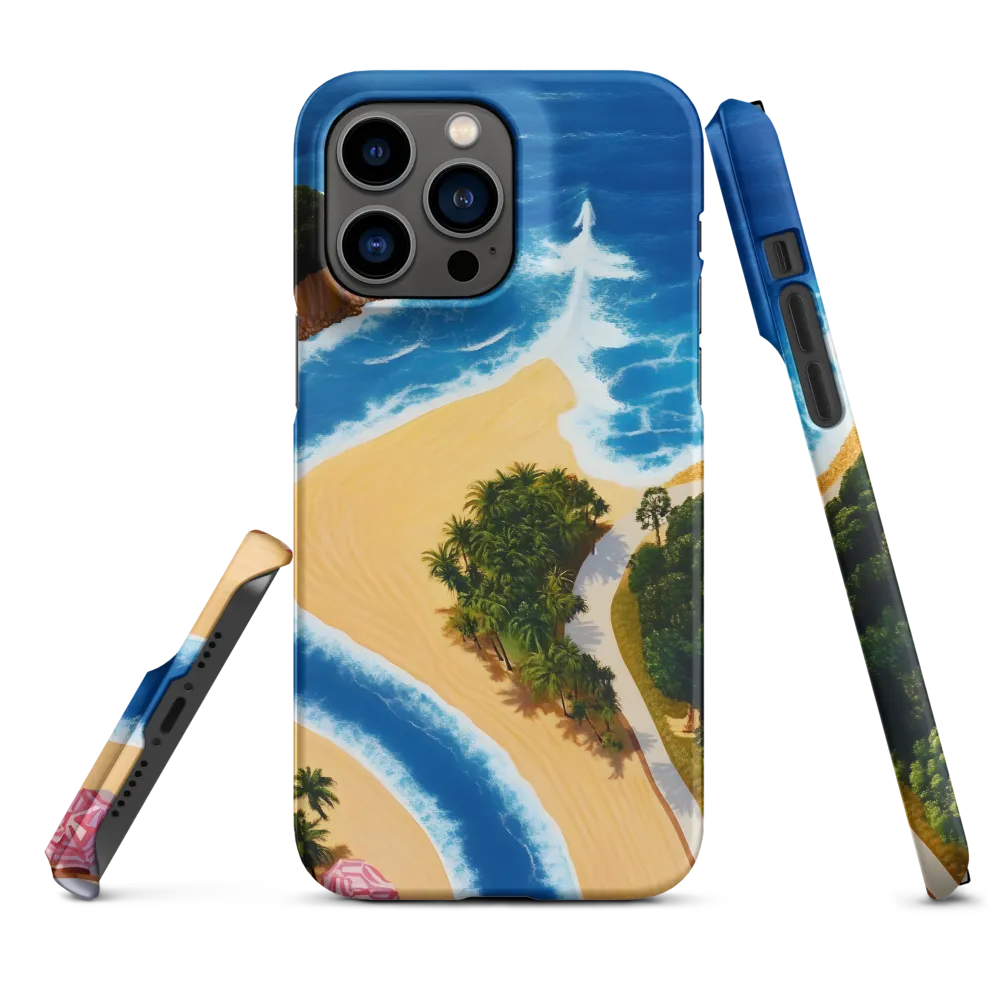 Beach Landscape with Ocean Waves | Phone Case