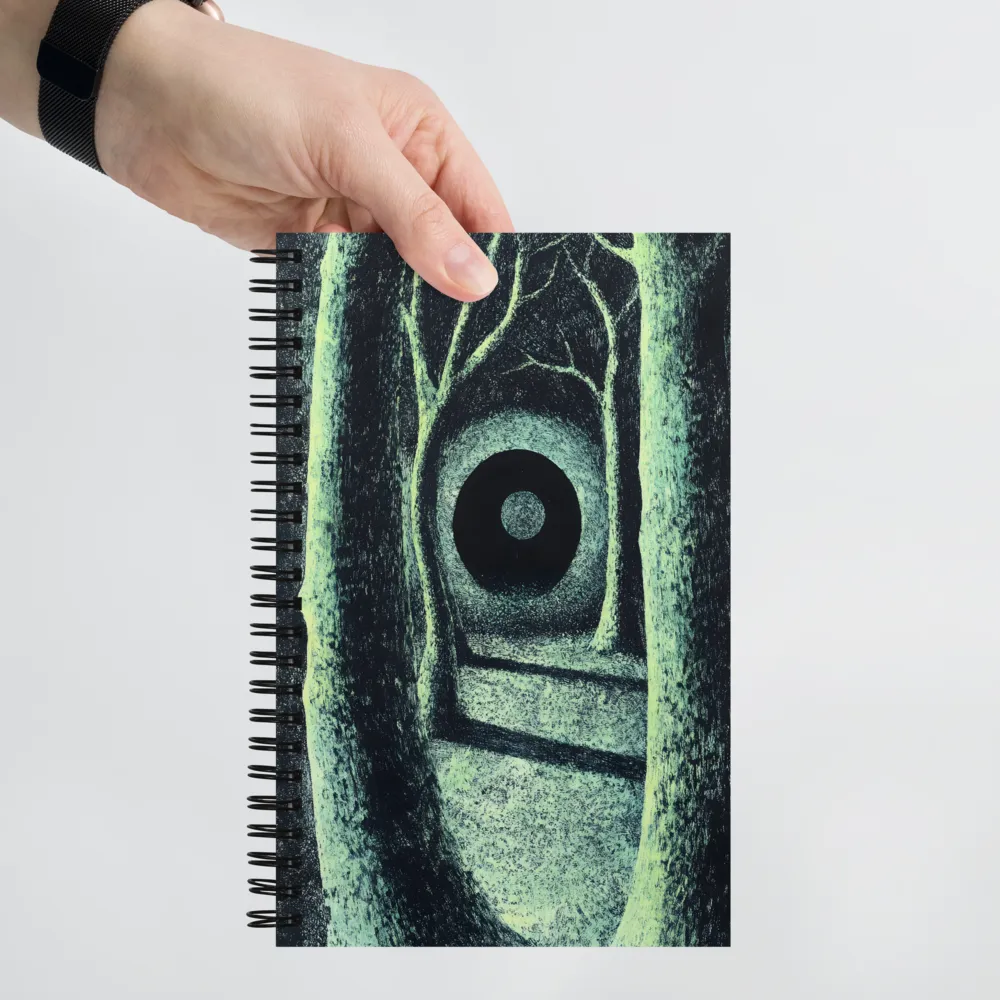 Passage Through the Ethereal Forest 
 Spiral Notebook | 140 pages