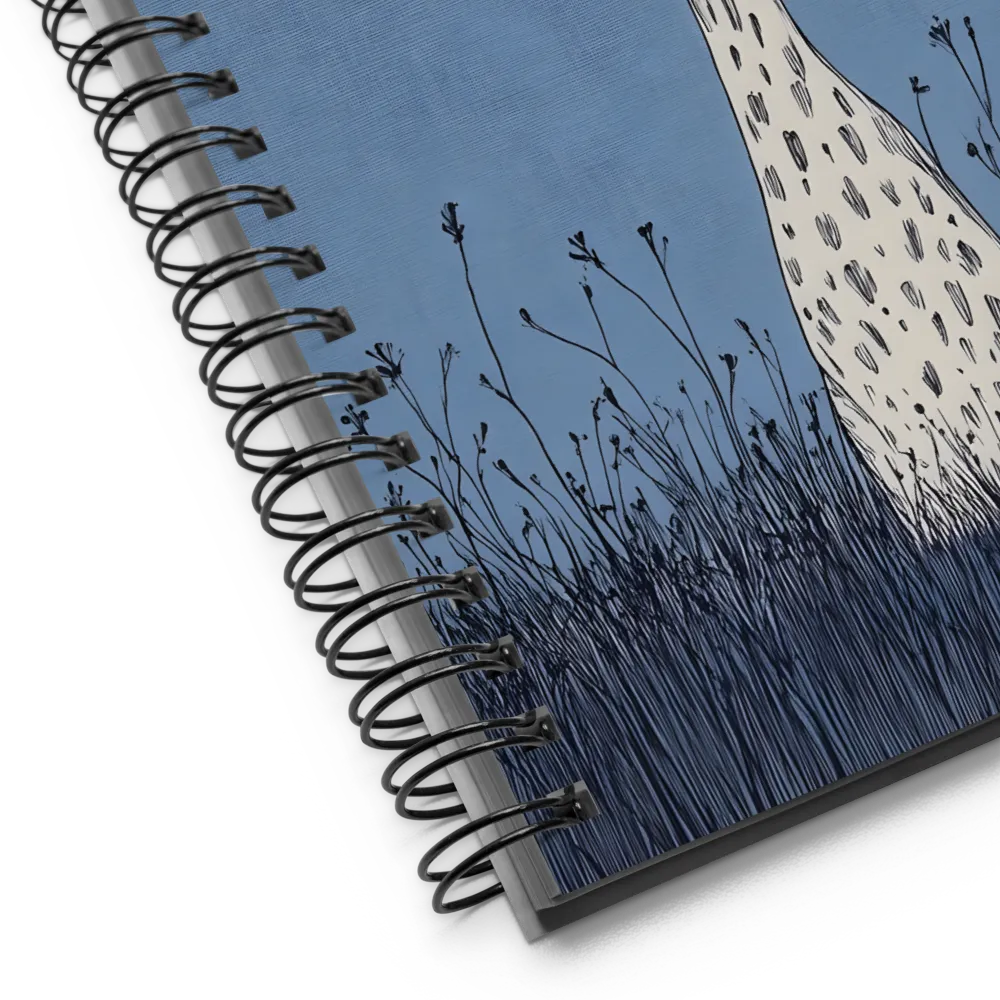 Gentle Giant in Meadow 
 Spiral Notebook | 140 pages