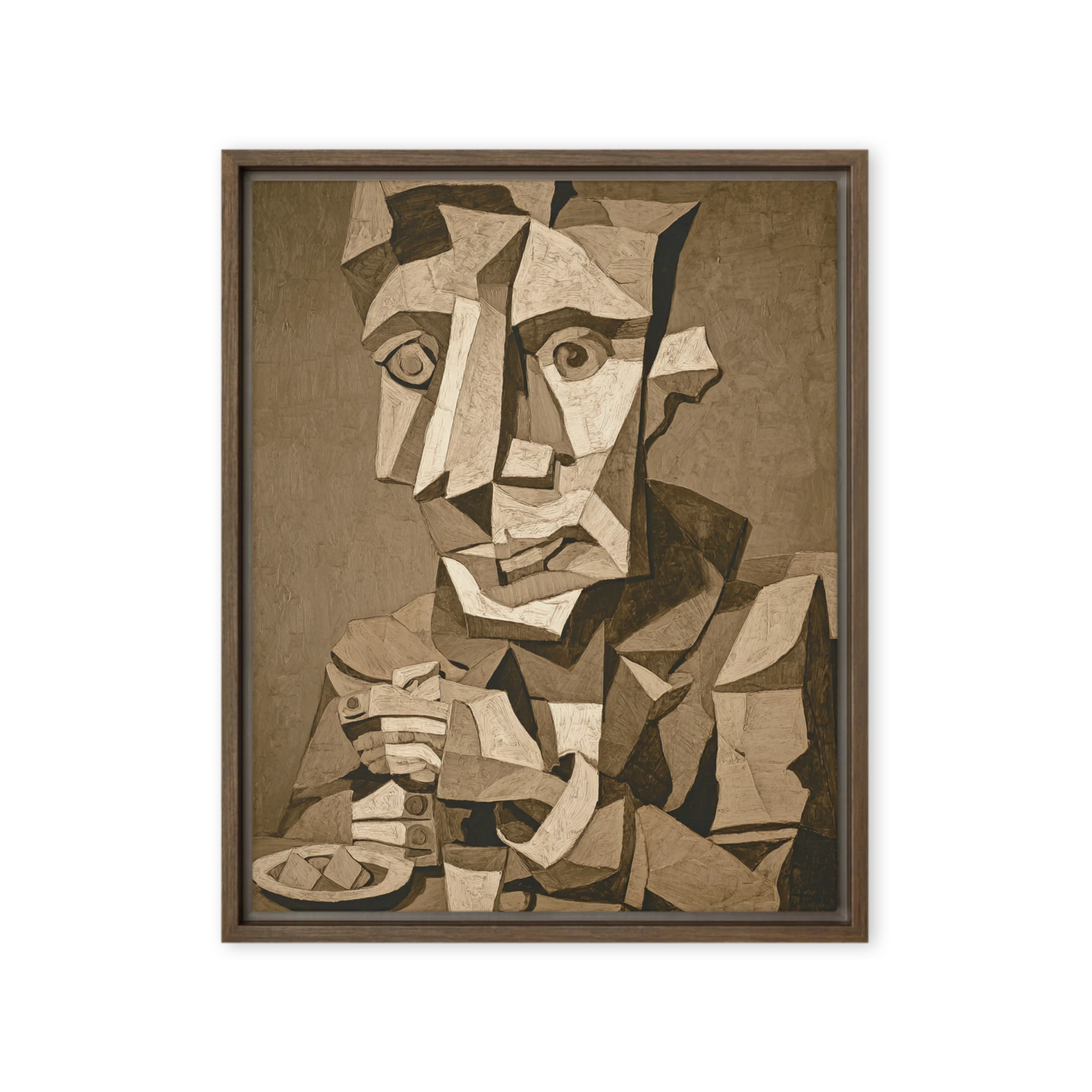The Contemplative Cubist