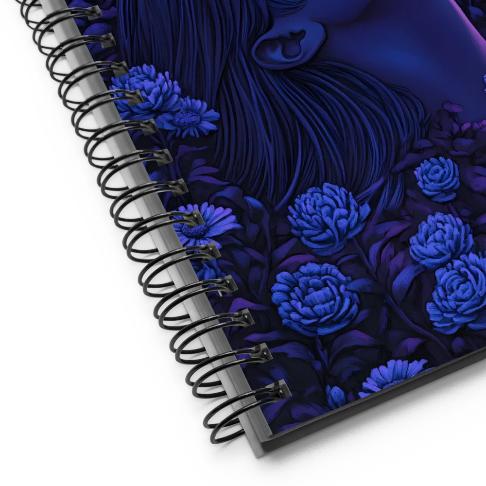 Midnight Bloom Reverie 
 Spiral Notebook | 140 pages