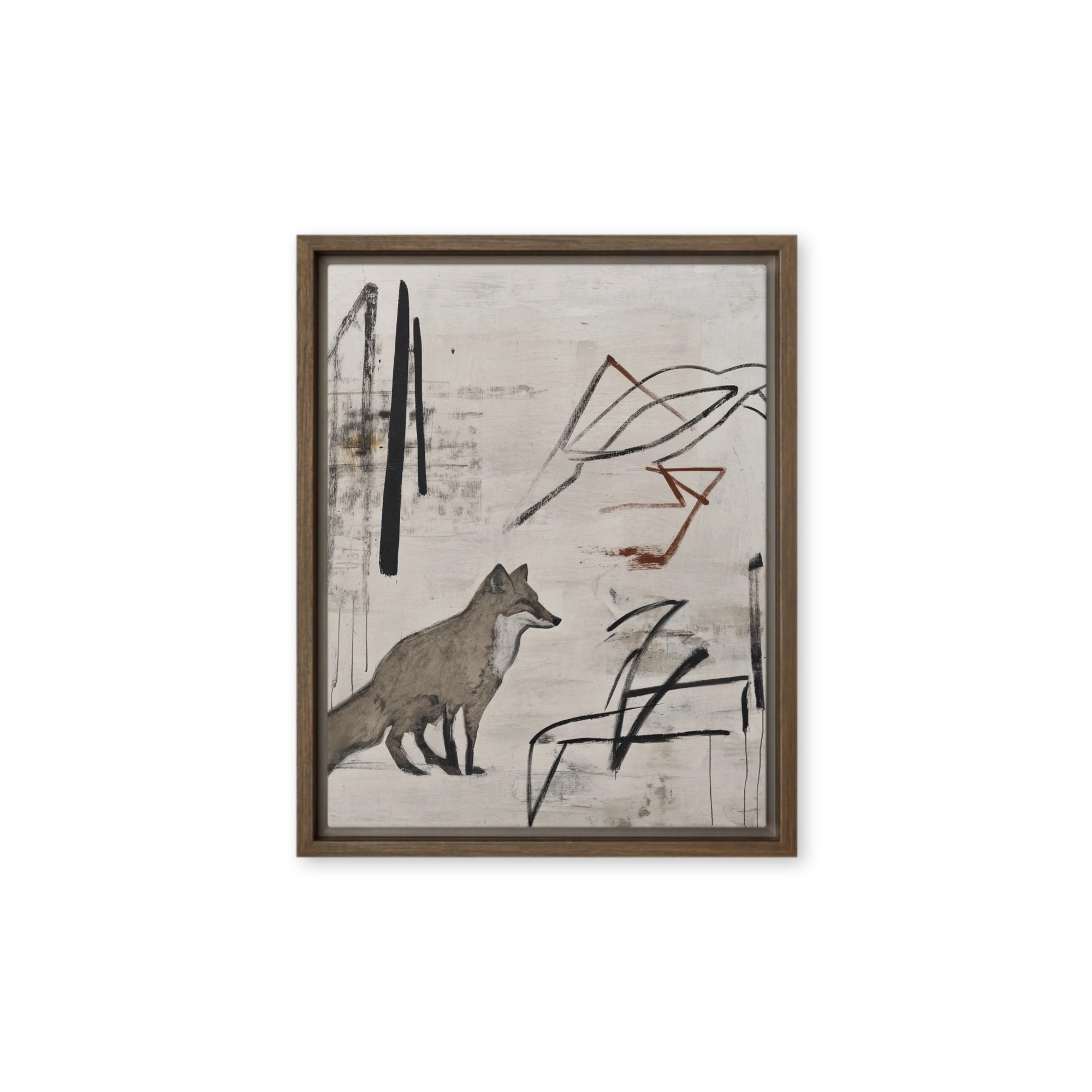 Fox and Abstract Gesture