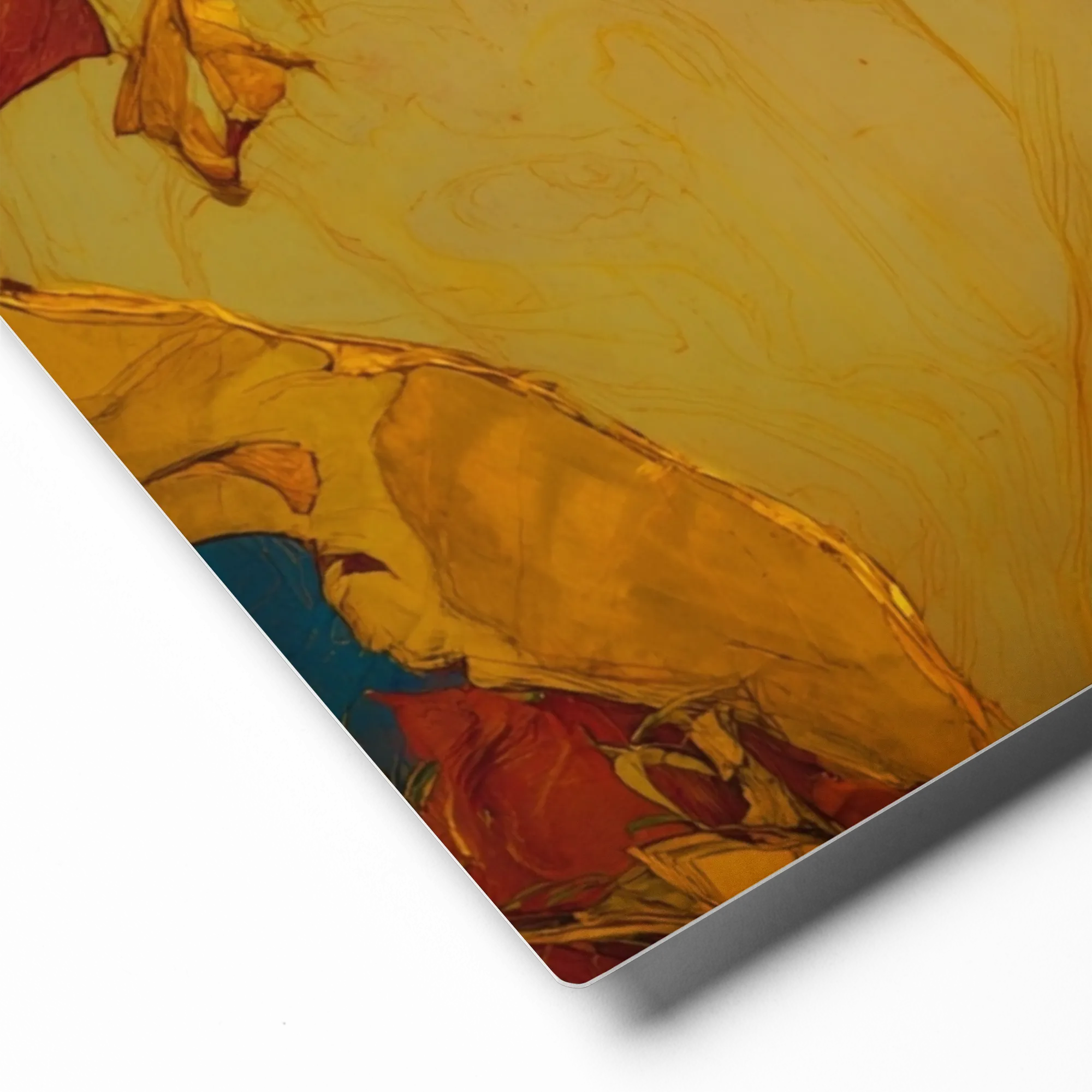 Gold and Azure Dualism | Art Print